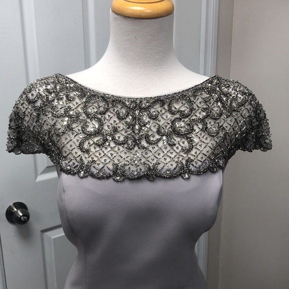 Elegant short evening dress - Picture 2 of 4